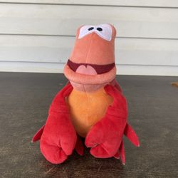 7” Sebastian the Crab from Disney’s The Little Princess plush toy