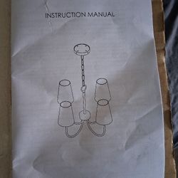 Modern Gold Chain Light