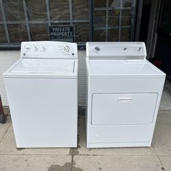 KENMORE SET OF WASHER AND DRYER