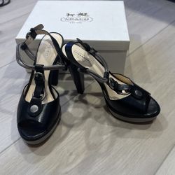 Coach Heels, Size 8, Worn Once