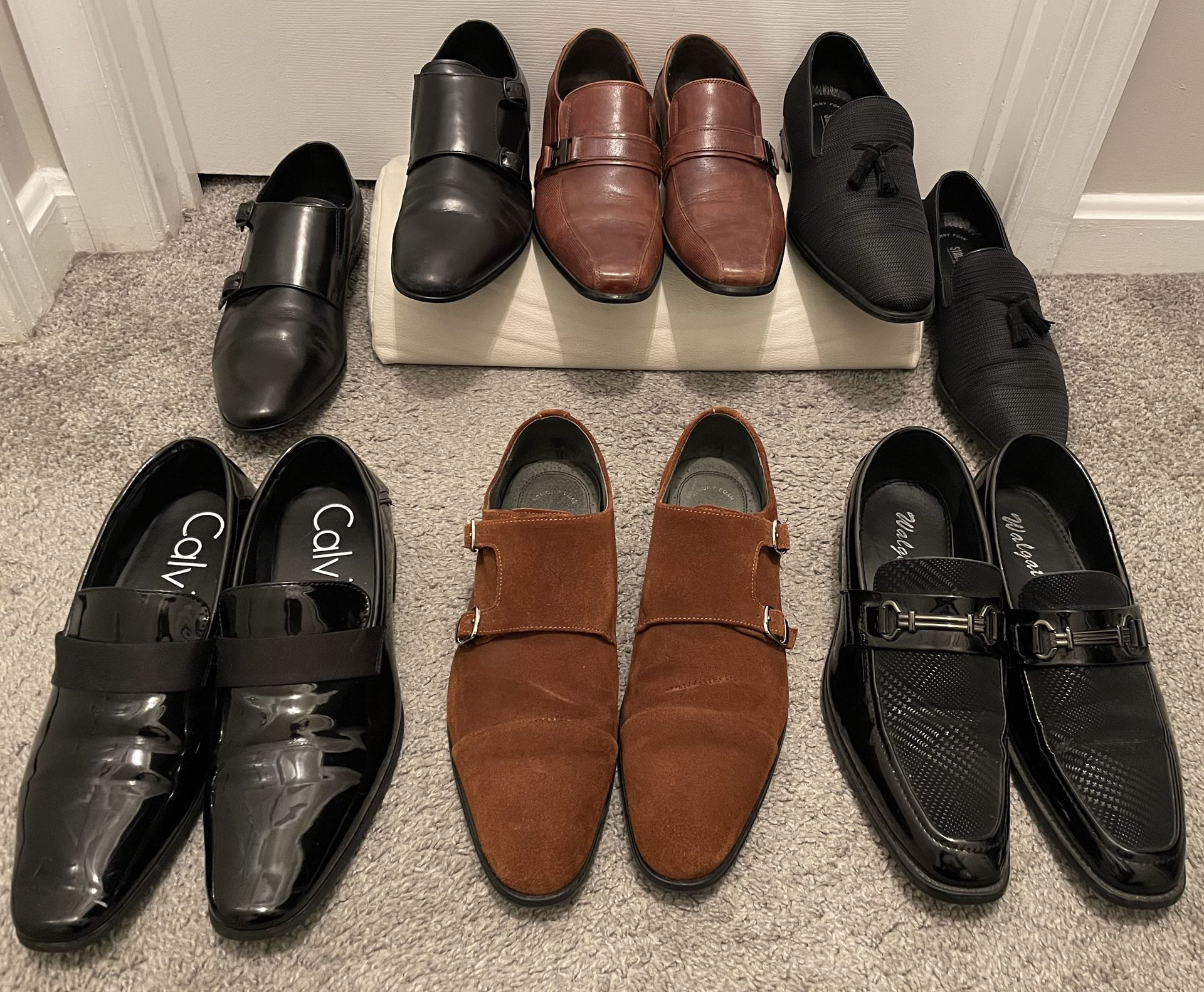 Men’s Calvin Klein/Stacy Adams Dress Shoes (priced Separately)