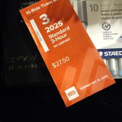 Great Deal 10 Pk Bus Tickets ×2