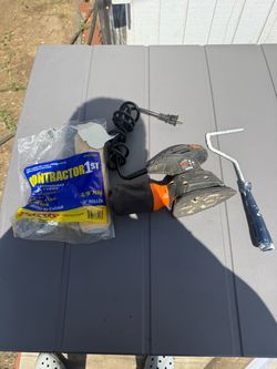 Wire sender, and a paint roller Wire sender, and a paint roller