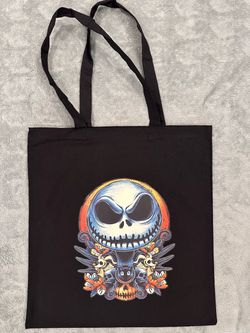 Nightmare Before Christmas Jack Skellington Tote Bag