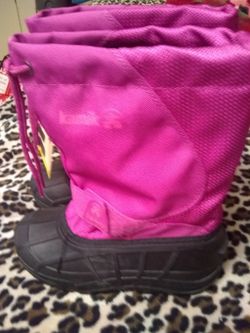 Snow boots girls and boys