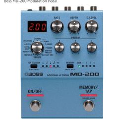 Boss MD-200 Modulation Pedal