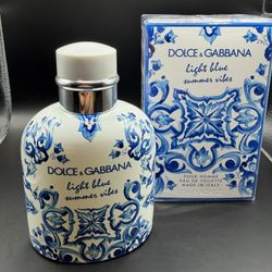 Men’s Cologne l Dolce & Gabanna summer vibes 4.2 oz