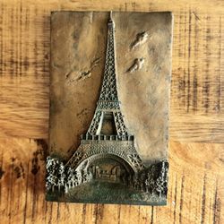 Eiffel Tower Embossed Art