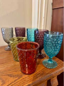 Hobnail Glassware