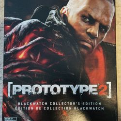 Prototype 2 Blackwatch Collector's Edition PlayStation 3 CIB PS3 Tested/Works!