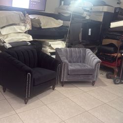 Accent Velvet Chairs