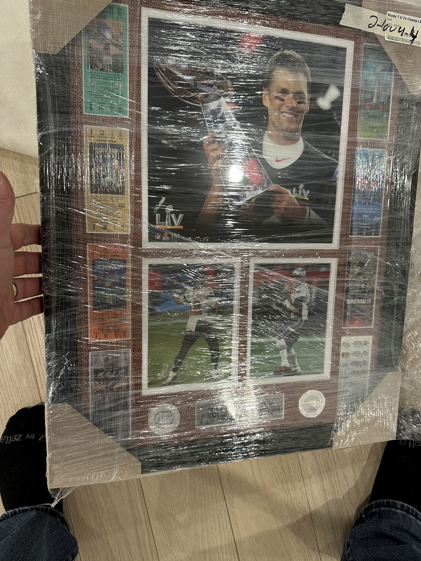Tom Brady Super Ball Tickets Collection Limited Edition