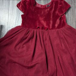 Dresses 12 -18 Flower Red 3t Blue 4t Silver 4