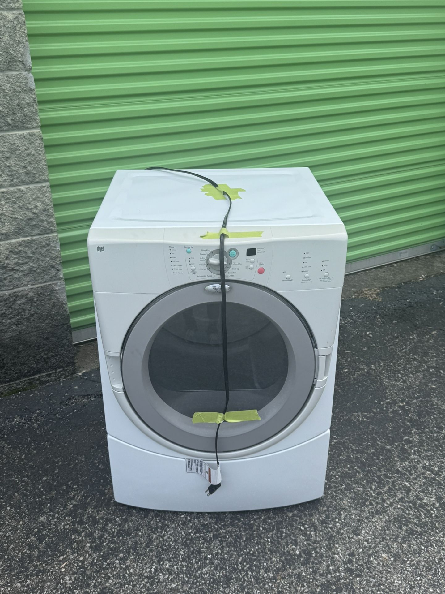 Whirlpool Gas Dryer