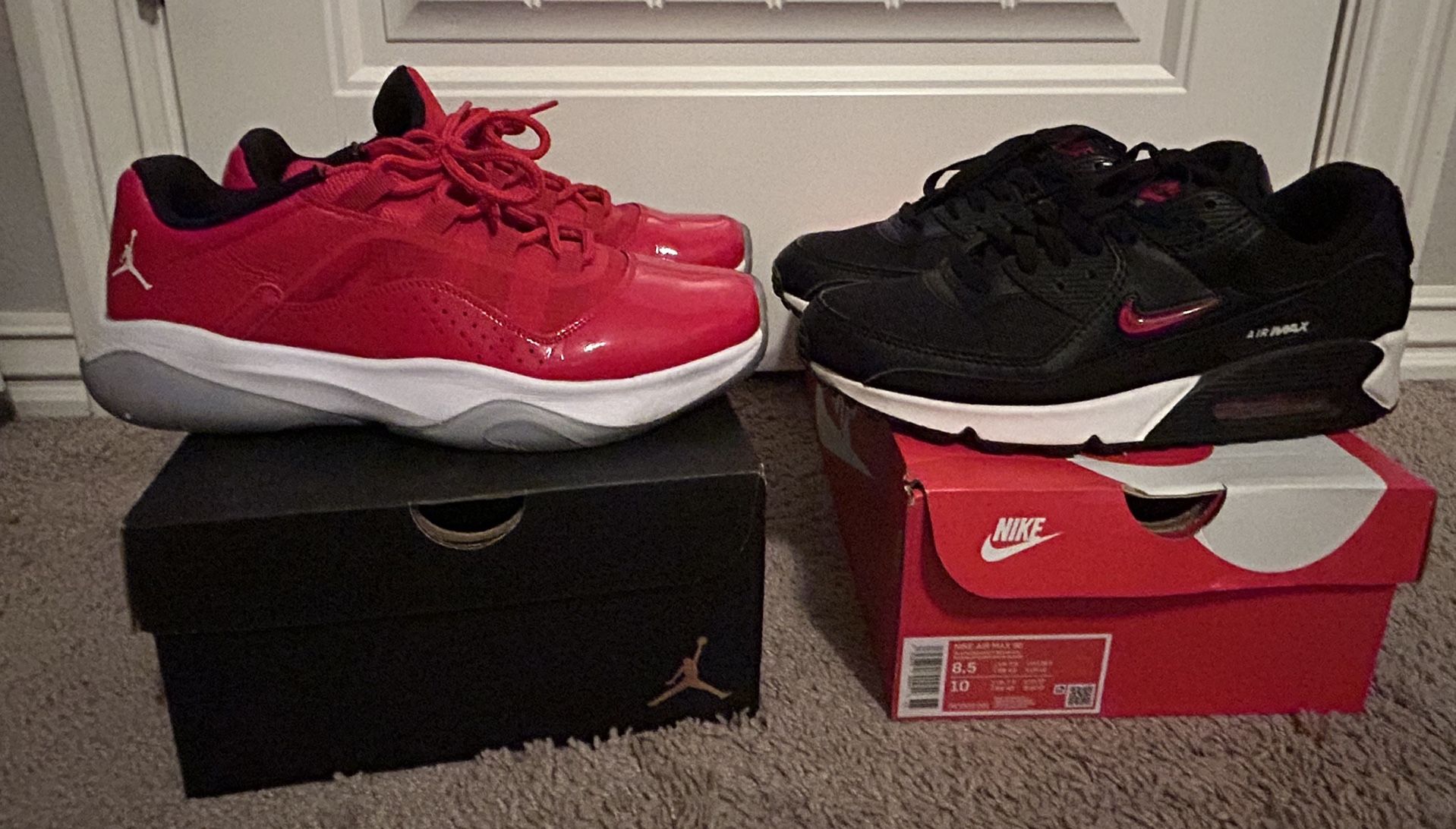 Jordan’s,  &  Nike Air Max  Size 8 1/2