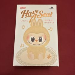 Pop Mart La boo-boo, have a seat plush figure the monsters collection