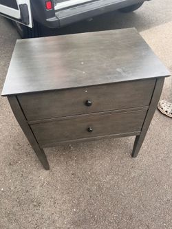 2x Crate and Barrel Nightstands