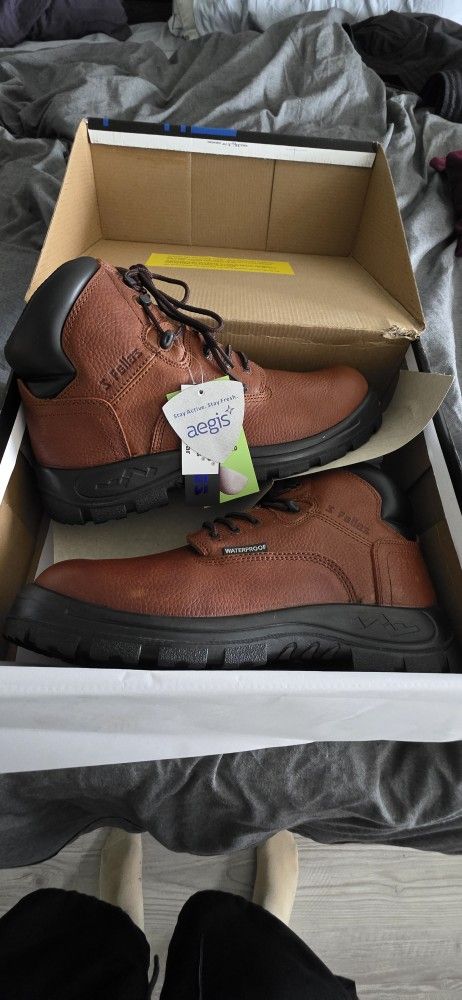Brand New Fellas Work Boots Composite Safety Toe