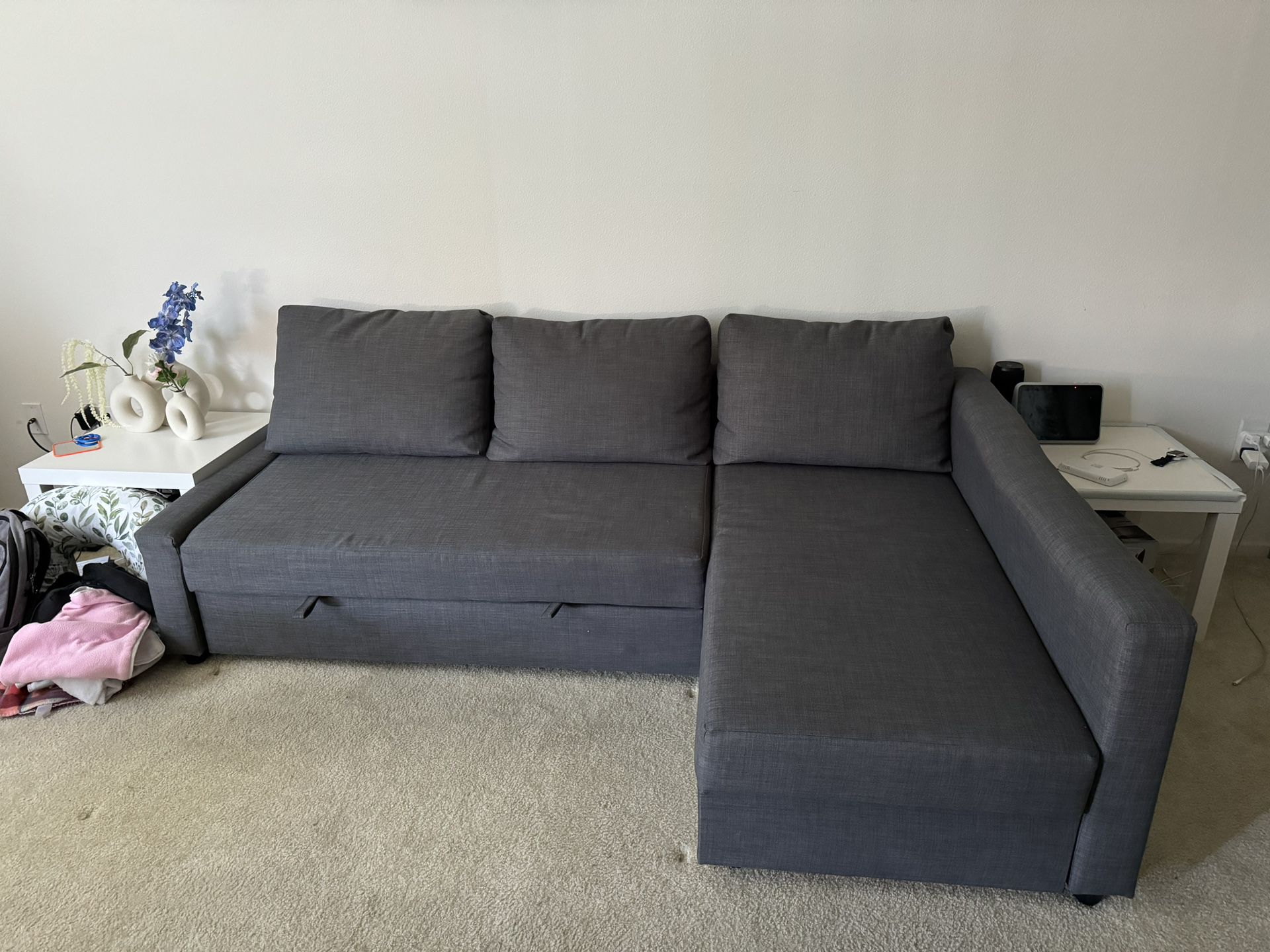 IKEA Sleeper Sectional, 3 Seat With Storage 