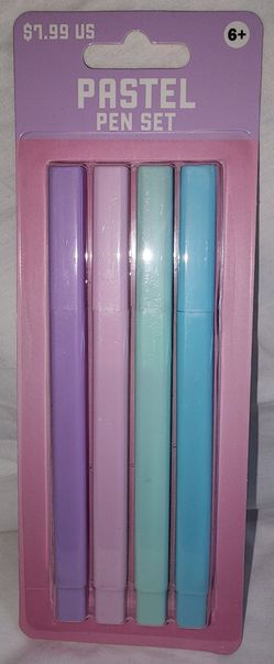 PASTEL PEN SET $2