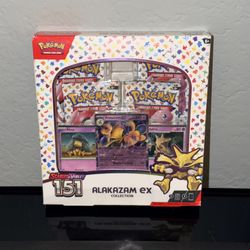 Pokemon TCG 151 Alakazam Ex Collection