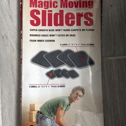 Magic Sliders Furniture Movers - 8 Pack (Multi-Size)