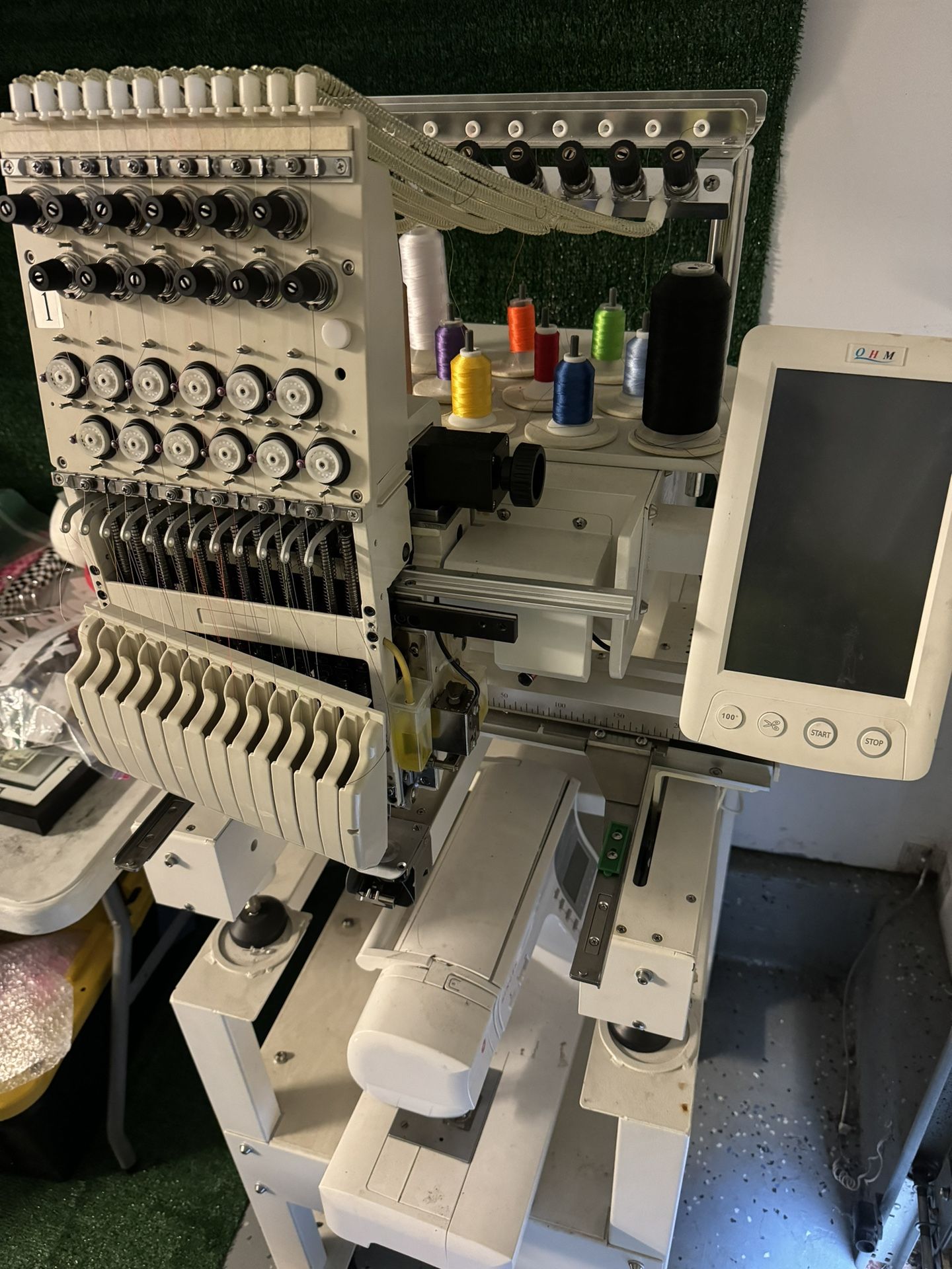 12 Needle 🪡 Embroidery Machine