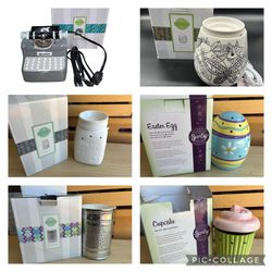 Various Scentsy Warmers & Accessories 