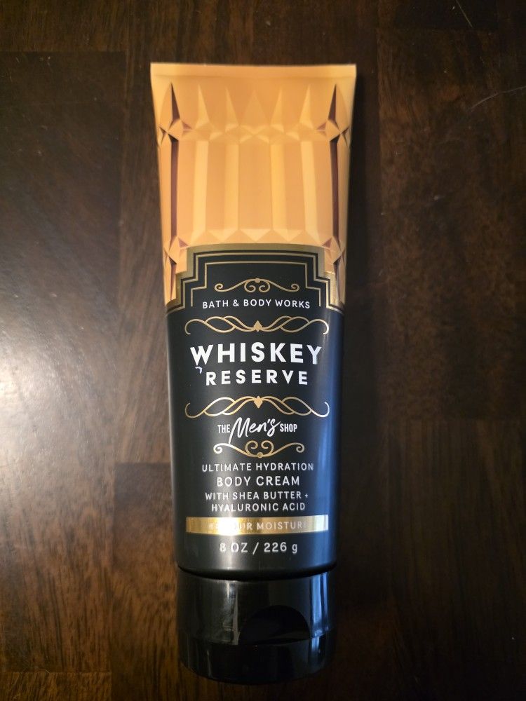 B&BW Men's Whiskey Reserve Body Cream