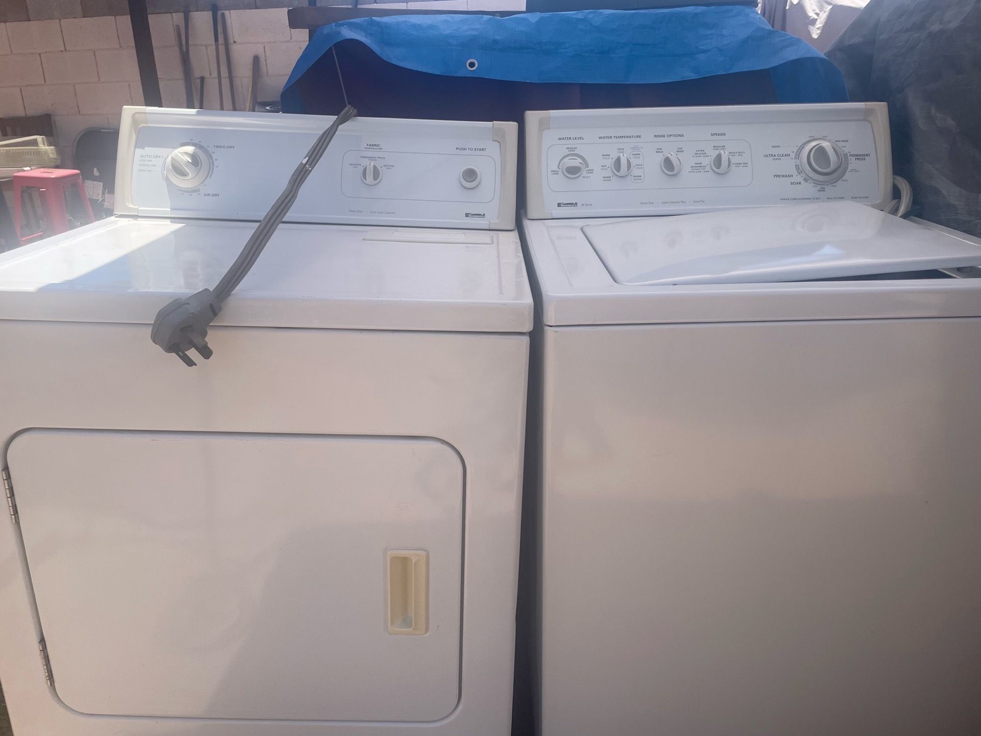 Washer and Dryer