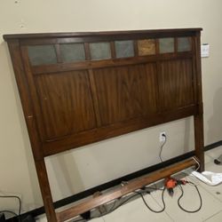 Bed Frame And Dresser 