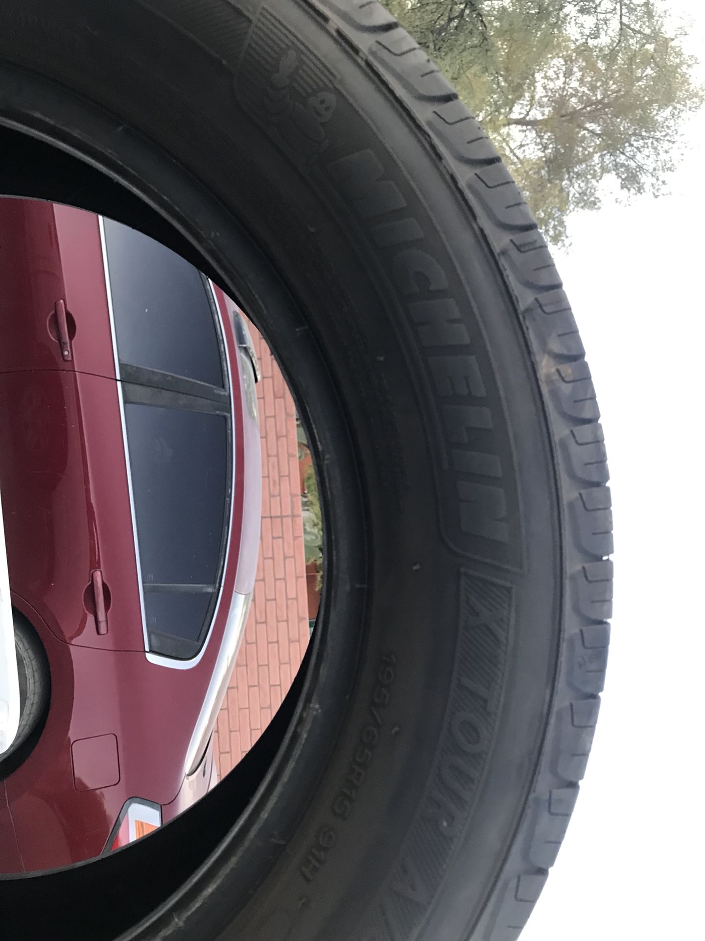 Selling a set of Michelin tires x tour A/S 195/65R15 95% tread remaining