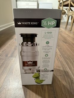 Waste King 1/2 HP Garbage Disposal (Model L-1001) – Used