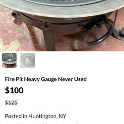 Fire pit new