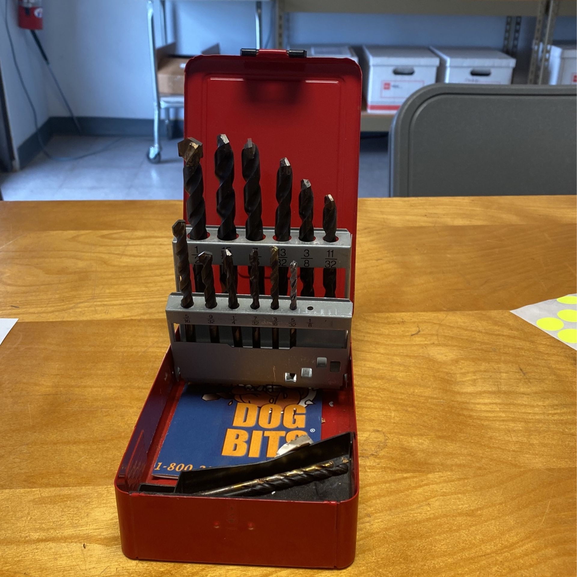 Bad Dog Bits Multi Purpose Drill Bits 12 Pc. 5/32. 3/16. 7/32. 1/4. 9/32. 5/16. 11/32. 3/8. 13/32. 7/16. 15/32. 1/2.