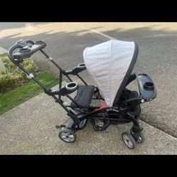 Baby Trend Sit And Stand Double Stroller