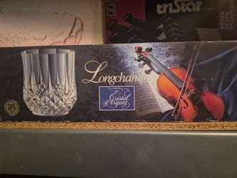 Cristal d'Arques Longchamp Lead Crystal Glasses
