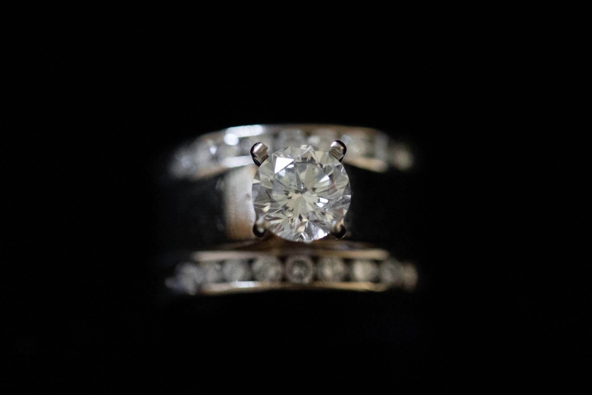 1.05 Ct Diamond /white Gold setting Available For Extra