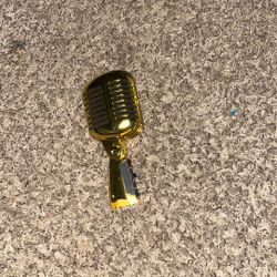 First Edition 5 Core Vintage Microphone Golden