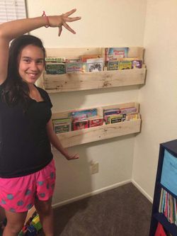 Handmade bookshelves $15 each