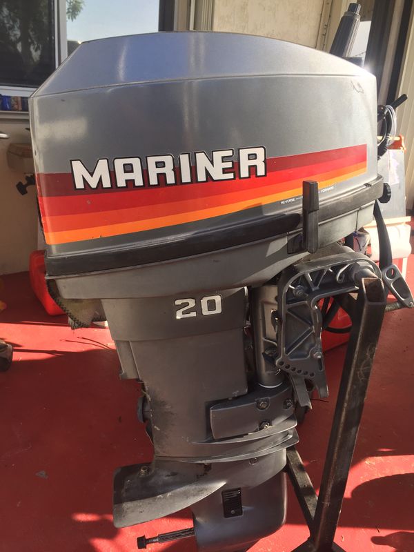 Mariner Yamaha 20hp 20 hp 2Stroke Short Shaft Tiller Outboard Engine