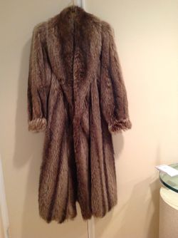 Raccoon Fur Coat