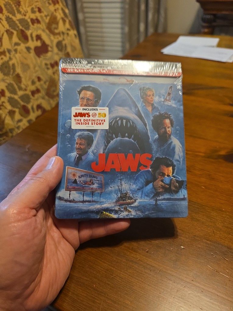 Jaws 50th 4k Steelbook