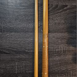 2-Piece 17.5 oz Wood Pool Cue Billiard Heavy Stick
