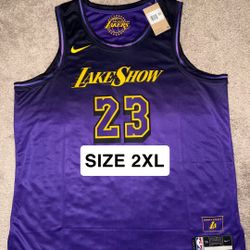 Los Angeles Lakers LeBron James Jersey City Edition