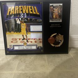 Kobe Last Game Frame 