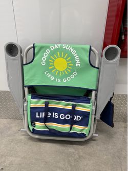 Life Is Good complete beach chair