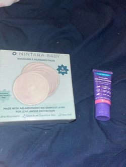 Washable nursing pads& nipple cream