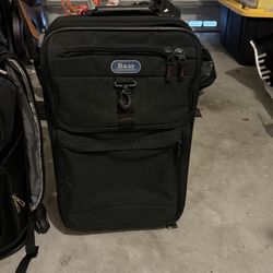 Suitcase on wheels, luggage