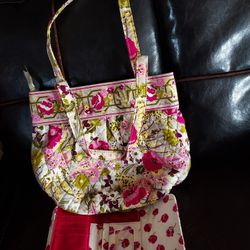 Vera Bradley Purse And Wallet 